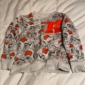 Little a Girls sweatshirt